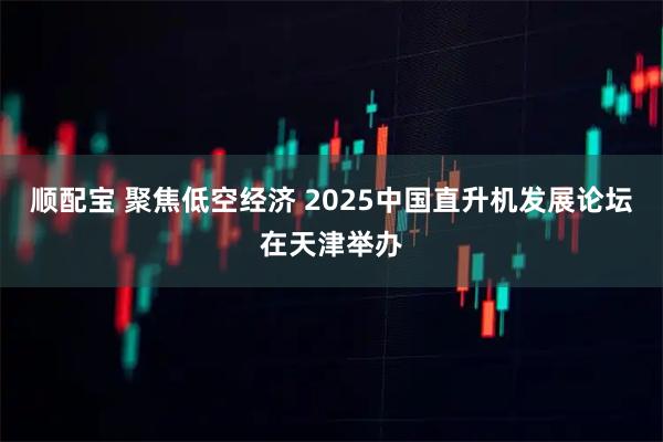 顺配宝 聚焦低空经济 2025中国直升机发展论坛在天津举办